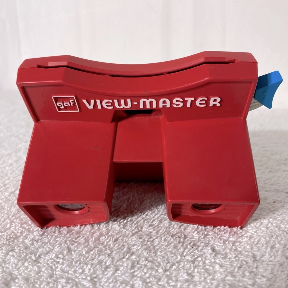 Vintage Gaf Viewmaster Red Viewmaster Toy